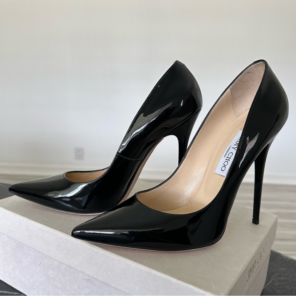 Jimmy Choo Anouk Black Pumps